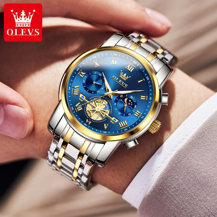 OLEVS Men's Watch Top Brand Classic 