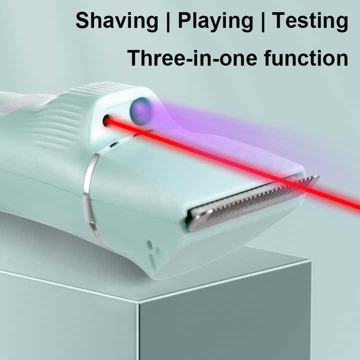 4 في 1 مجموعة قص وتزيين حيوانات أليفة جديدة . 4 in 1 New Low Noise Pet Clipper and Grooming Kit,