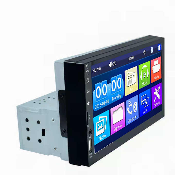 7 Inch Universal Car Dashboard MP5 GPS Stereo LCD 