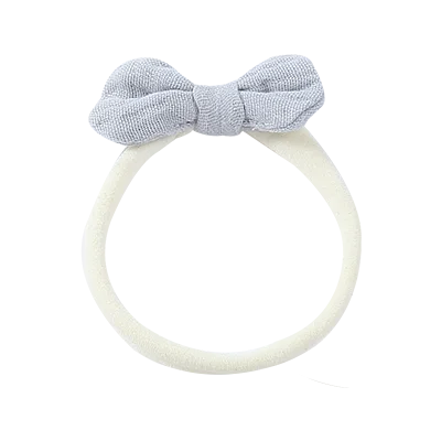 Elastic 100% Organic Cotton Hair Accessories Baby Girl. 