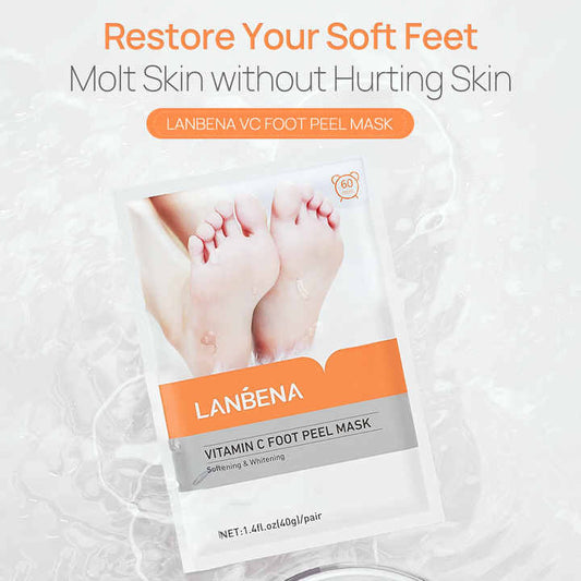 قناع تقشير القدمين بفيتامين سي - LANBENA،NBENA New Arrival Vitamin C