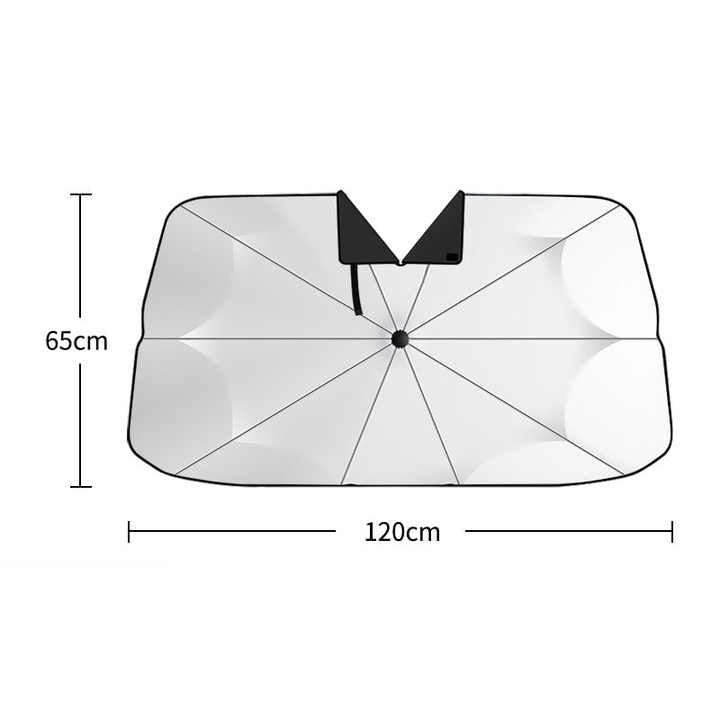سهلة الاستخدام مظلة تظليل آلية مرنة قضيب . Easy to Use Flexible Automatic Car Sunshade