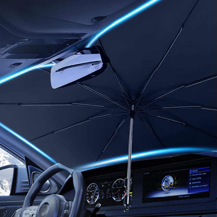 سهلة الاستخدام مظلة تظليل آلية مرنة قضيب . Easy to Use Flexible Automatic Car Sunshade