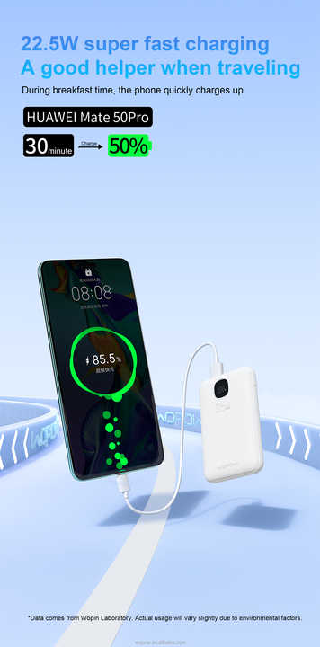 Ultra-fast charging power bank 