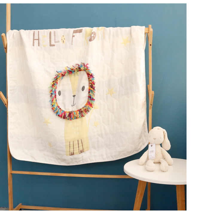 Baby 6-layer Jacquard Gauze Cover 