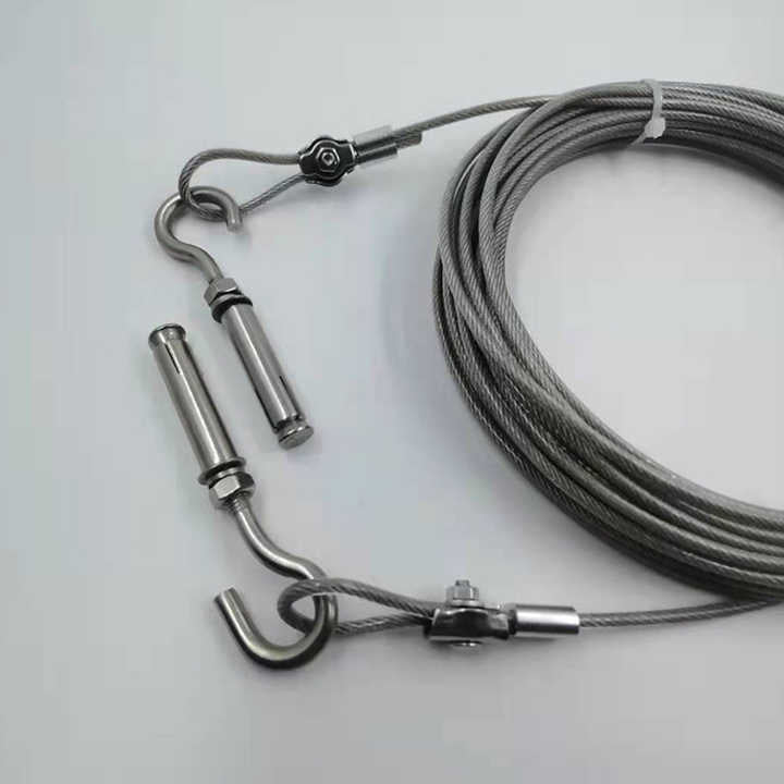 Cleaning tools. Wire rope. 