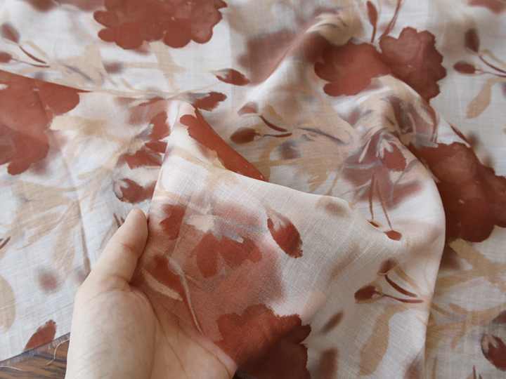 linen fabric dress cheongsam fabric 