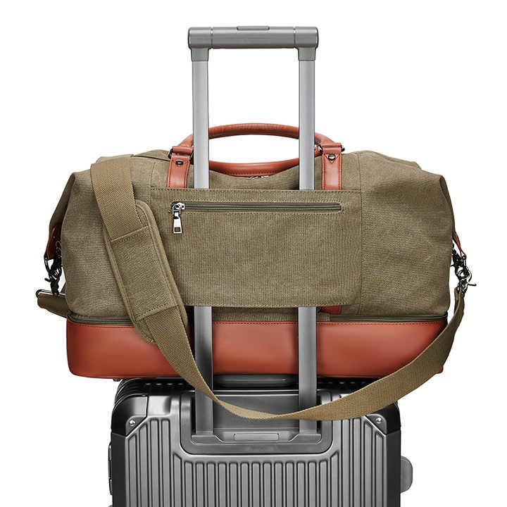 Tote Bags Canvas Travel Duffle Fashionable Leather Travel Bags 