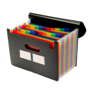 24 جيب مكتب الموردين A4 توسيع ملف قوس . 24 Pocket Office Suppliers A4 Expanding Rainbow