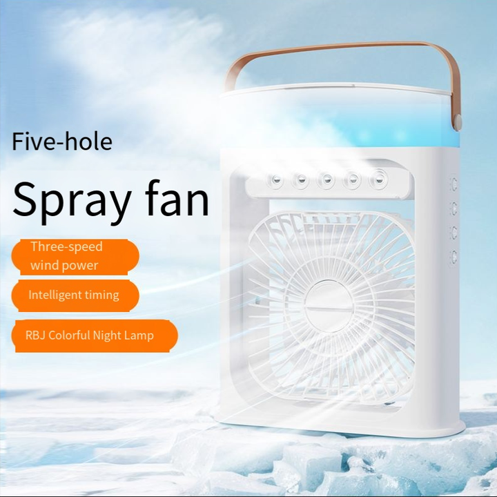 Zaidtek Portable Lightweight USB Rechargeable Fan 