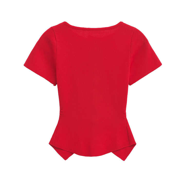 Short sleeves, elegant blouses 