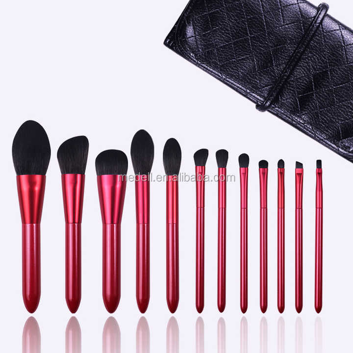 Cosmetic Brush Set 12 Piece Luxury Professional Makeup Brush Set 
