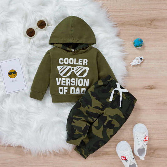 Boys' pants, two-piece children's clothing for autumn 