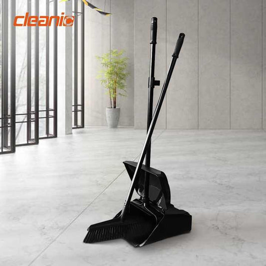 Sustainable Outdoor Windproof Broom and Dustpan Set 