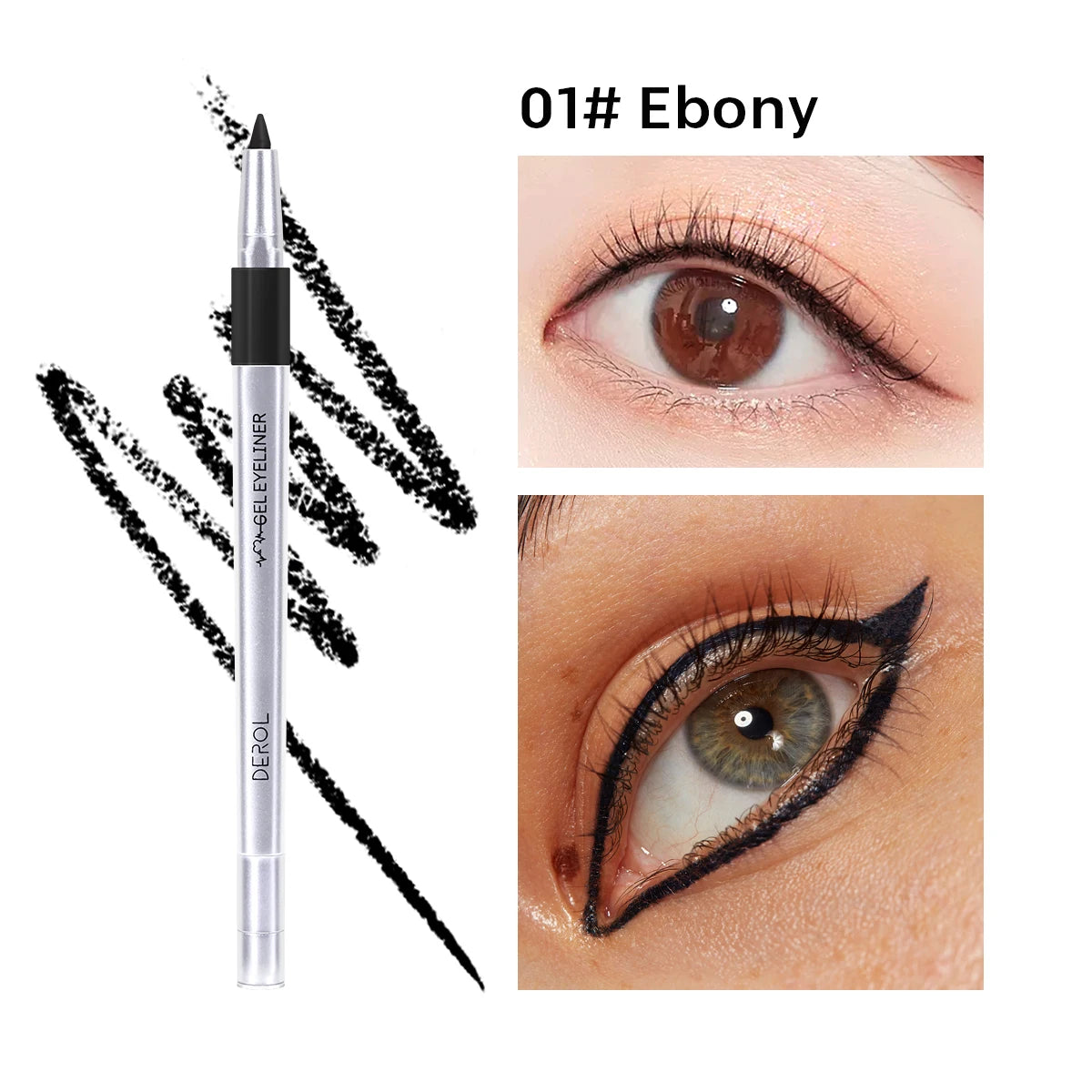 Colorful eyeliner 