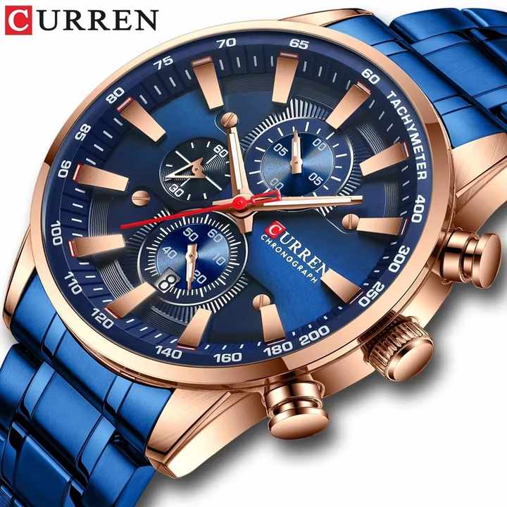 CURREN 8351 Men's 6-Handle Japan Quartz Watch 