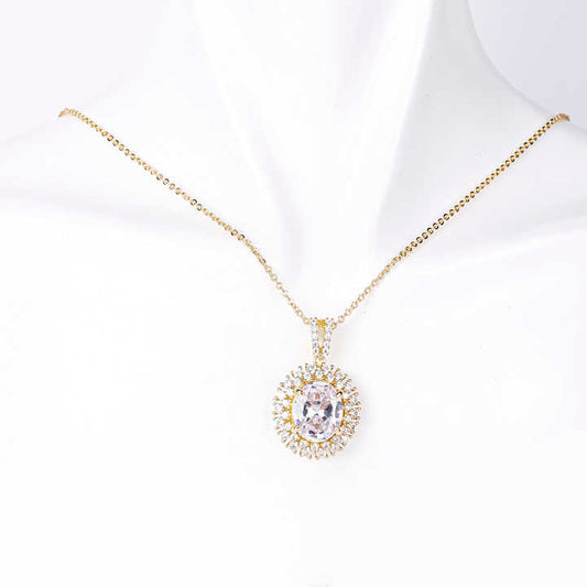 Emerald and ruby ​​necklace 