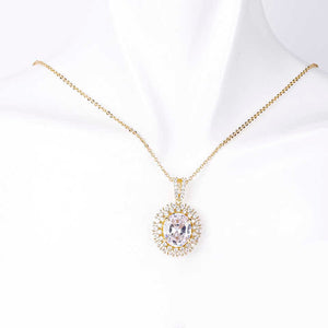 Emerald and ruby ​​necklace 