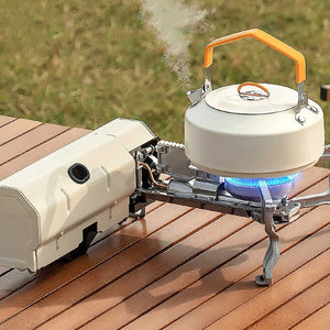 Small Lightweight Outdoor Folding Portable Butane Fuel Camping Stove 