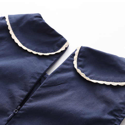 Casual Desgin Lace Design Kids Dresses- Summer Dress for Little Girls