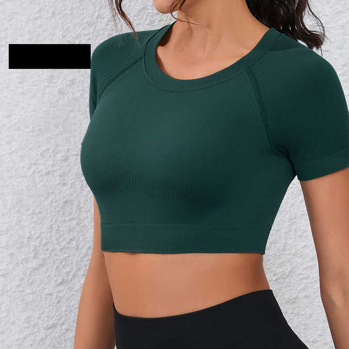 قميص لياقة بدنية نسائي عالي الجودة - High Quality Women's Gym Fitness Shirt Yoga