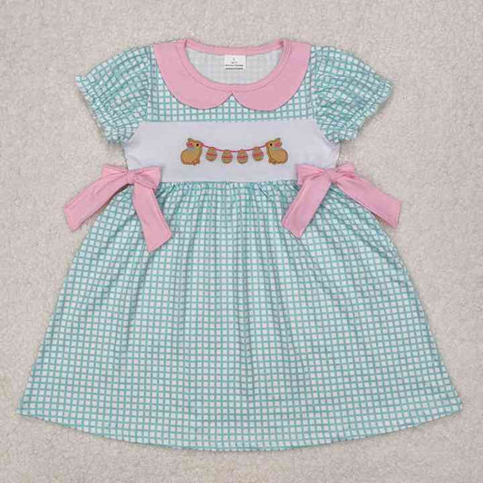 Piece Clothes- Girls' Short-Sleeved Dress