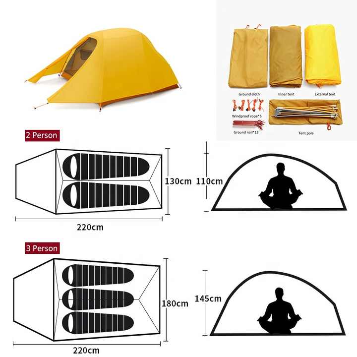 خيام خارجية خفيفة