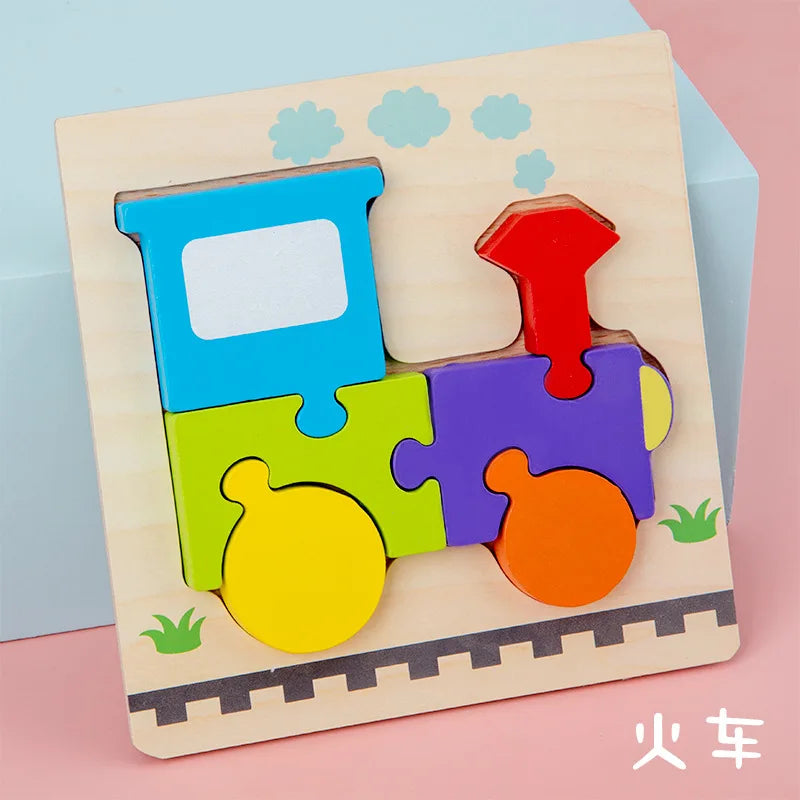 Educational games, wooden puzzles 