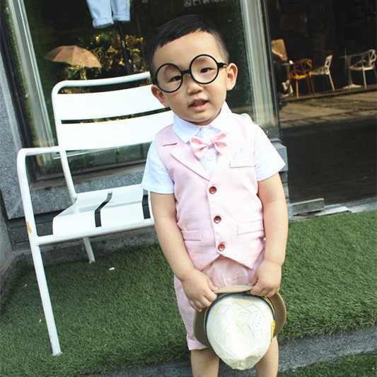 New Summer Boys Clothing Sets Children Formal Wear. 
