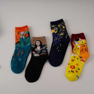Funny Cotton Mid Tube Movie Socks 