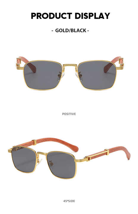 Glasses for Women Shades Sunglasses with Logo Small Rimless Women's Sunglasses