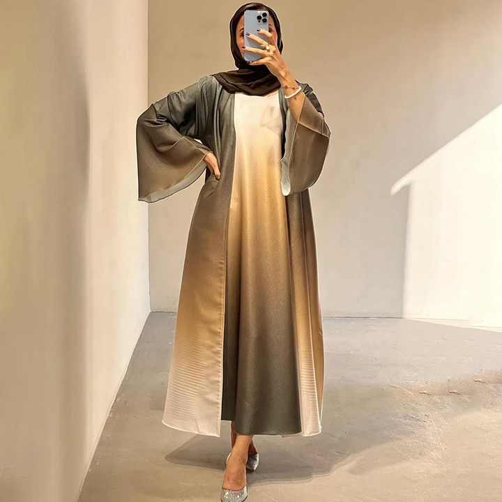 Ombre colored abaya 