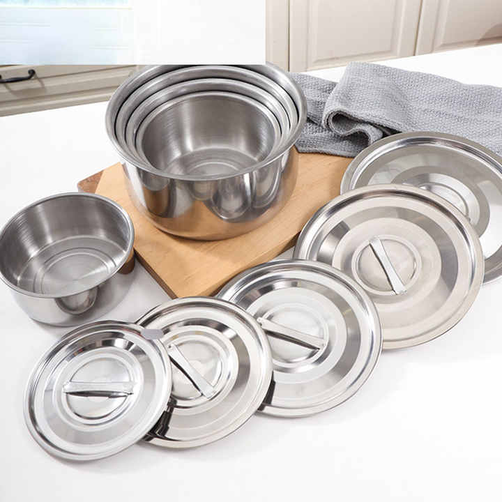 Stainless steel cooking sets 