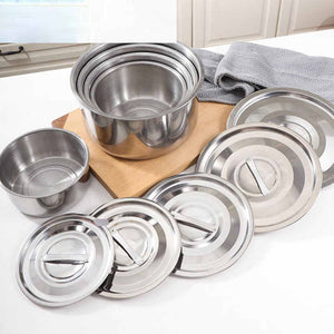 Stainless steel cooking sets 
