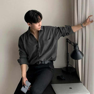 Men's casual shirts with sleeves 