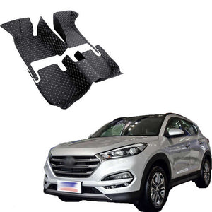حصير سيارة من الإكسسوارات الداخلية, لأرضية السيارة من Hyundai Tucson 2015 2016 2017 2018 بطانات قابلة للطي Car Floor Mats Interior Accessories for Hyundai Tucson 2015 2016 2017 2018 Custom Foot Pads for Cars
