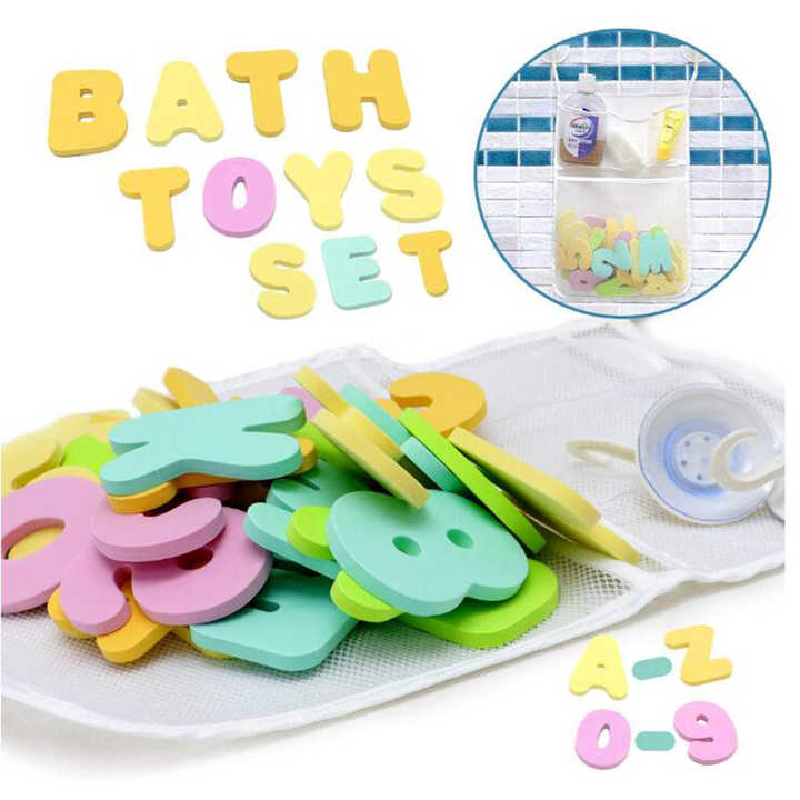 Bathtub Alphabet and Numbers - Eva Bathtub 