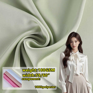 Abric Smooth and Soft Woven Double-Sided Acetic Acid Satin Fabric-