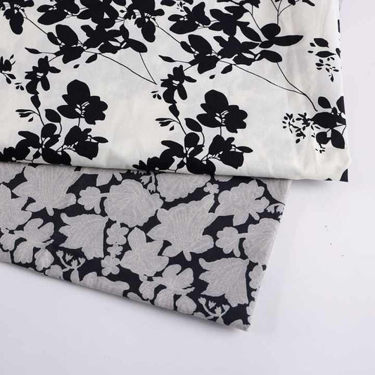 Plain Pattern Digital Printing-قماش قطني