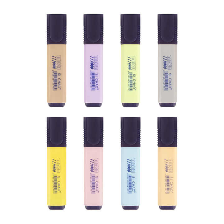 Slanted Tip Highlighter Set - Selling School Supplies Stationery