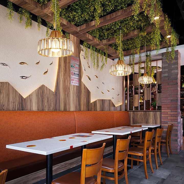 For bar and restaurant lighting 