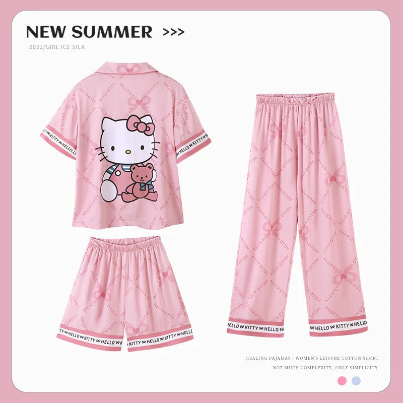 بيجامات أطفال للبنات صيفية-Summer pajamas for girls