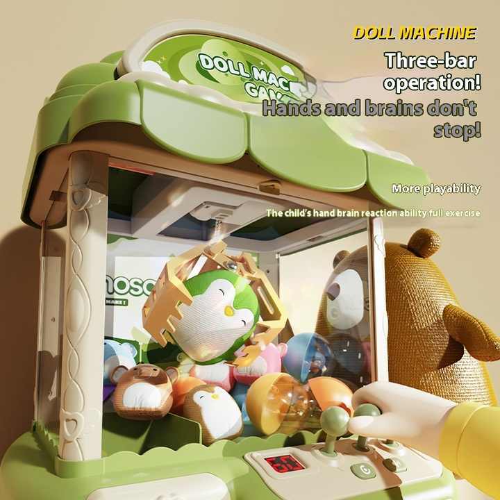 BJQ Unisex Cute Plastic Doll Catcher, 
