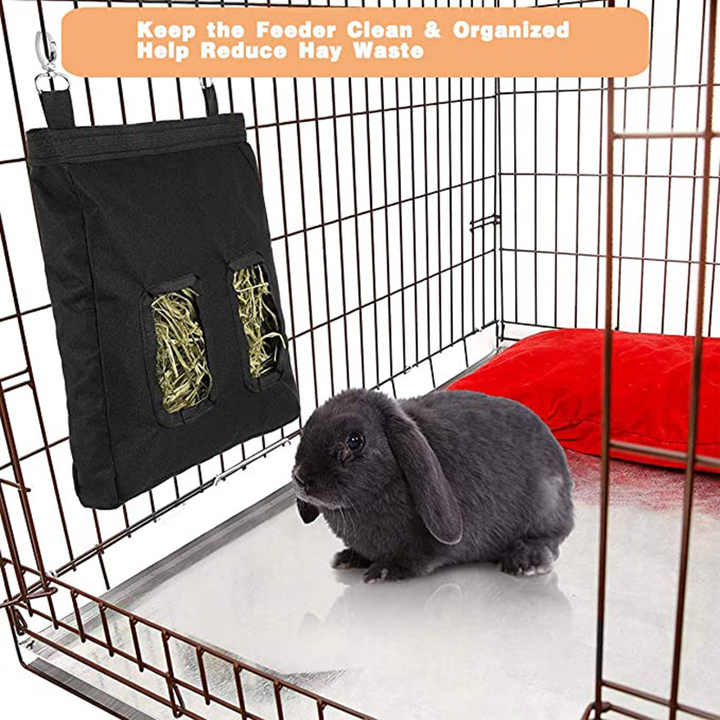 Rabbit Hay Feeder Bag Guinea Pig Hay-Hay Feeder Bag 