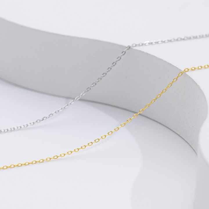 Custom silver necklace 