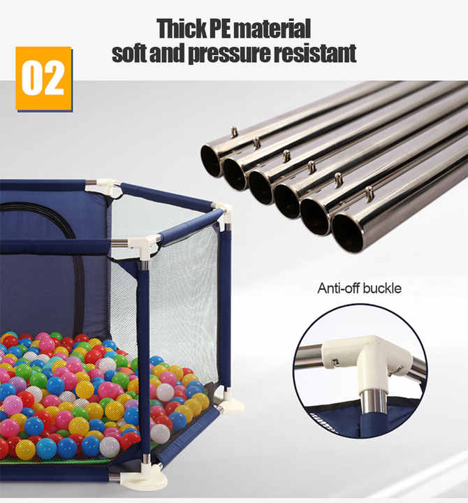 Best-selling hexagonal playpen for kids made of high- 