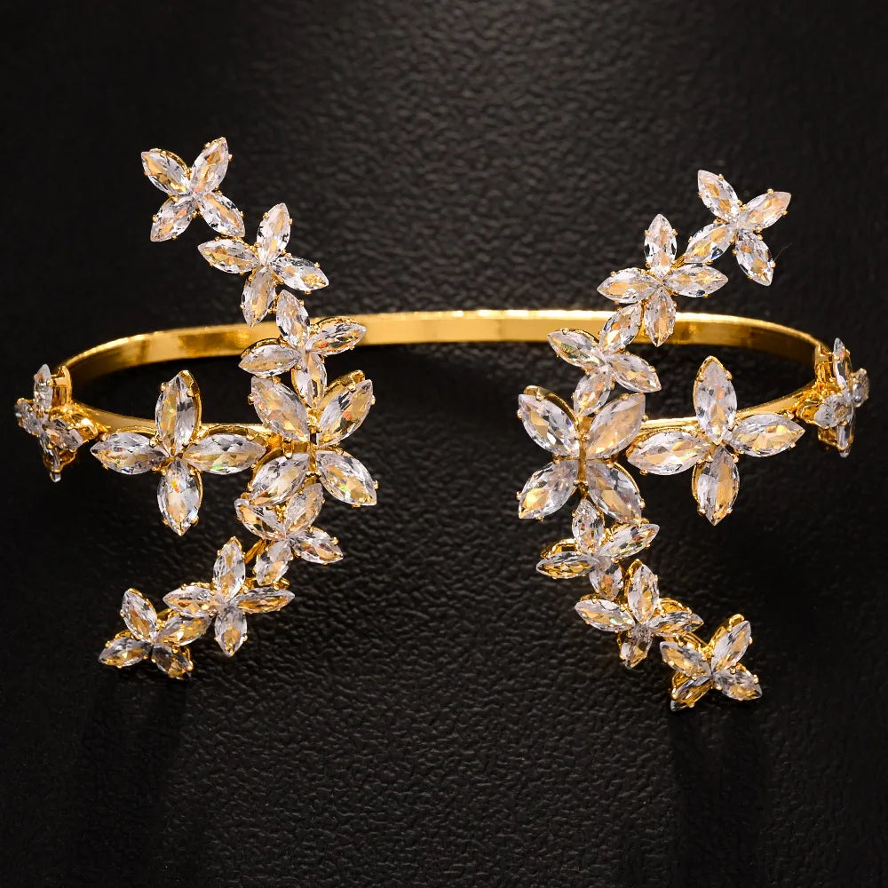 Female Zircon Flower Bracelet 