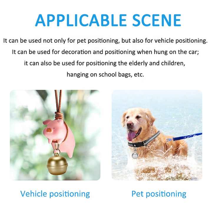 Pet Accessories Tracker Bell 