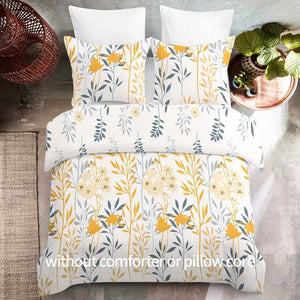 AOYATEX Comfortable Autumn Colors Bedding Set Plants. 