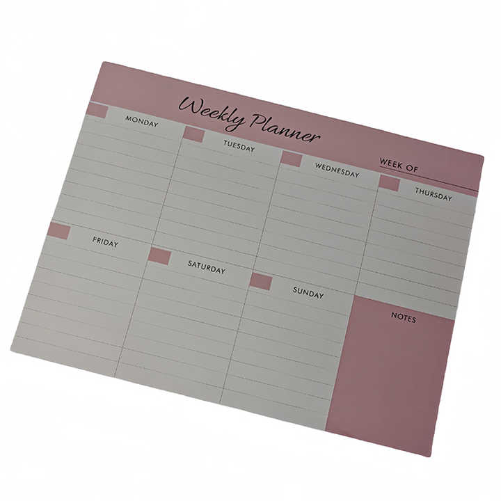 Custom A5 Weekly Memo Business Notebook 